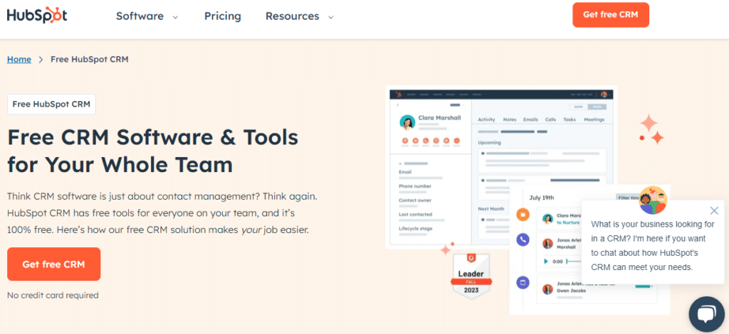 AI tools - Hubspot CRM