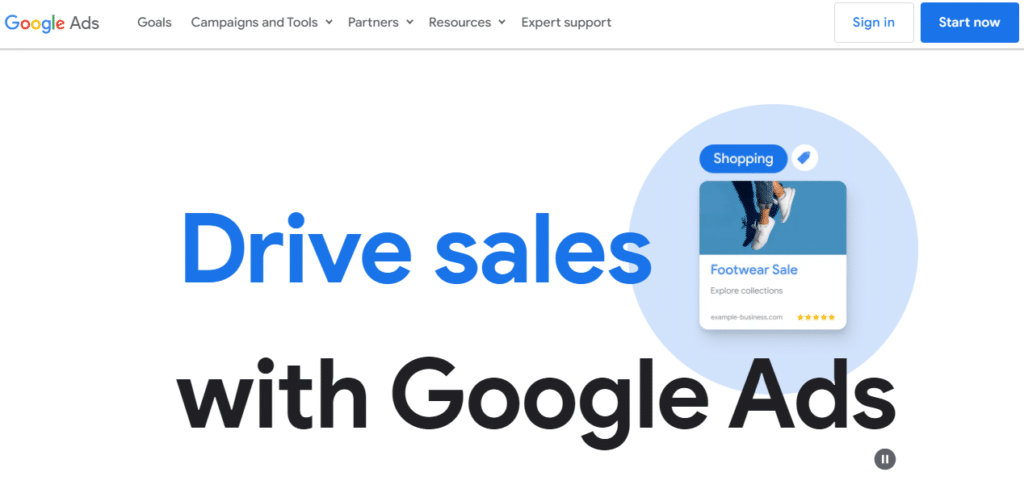Drive sales with Google Ads
