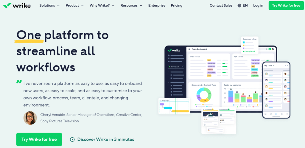 Wrike - Task Management Tools