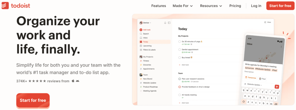 Todoist - Task Management Tools