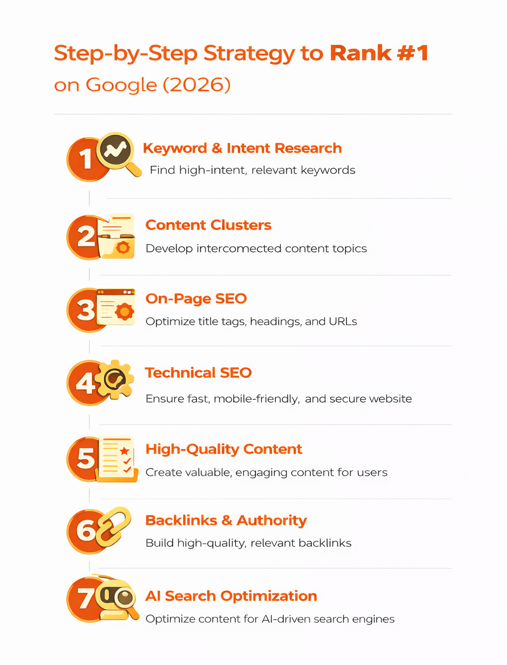 Step-by-Step Strategy to Rank #1