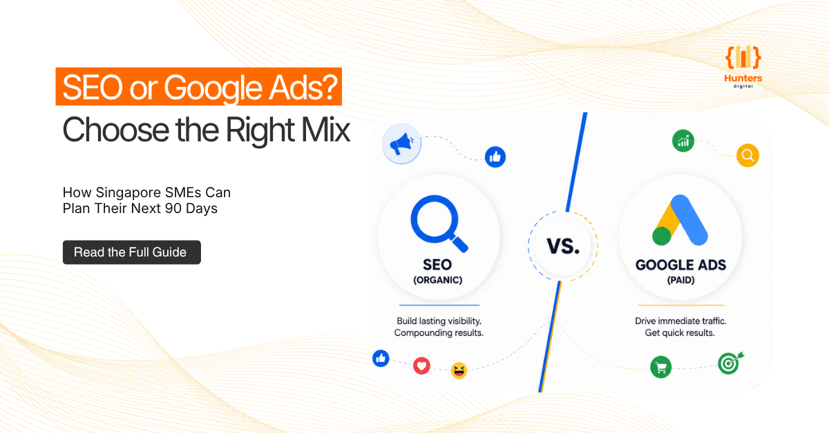 SEO vs Google Ads Singapore