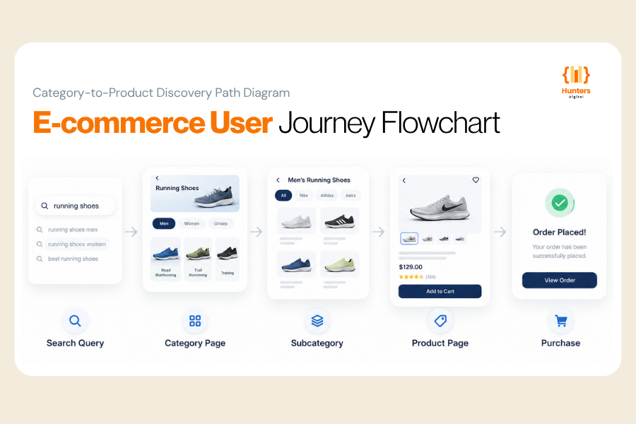 Category-to-Product Discovery Path diagram